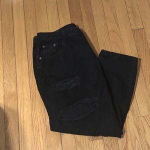 Black mom jeans